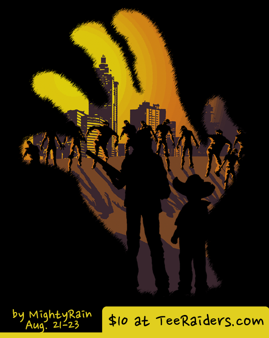 We Are the Walking Dead by MightyRain | The Walking Dead graphic novel parody shirt for only $10
