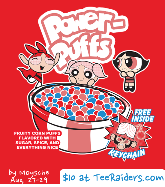 Power Puffs by Moysche | Powerpuff Girls parody shirt for only $10