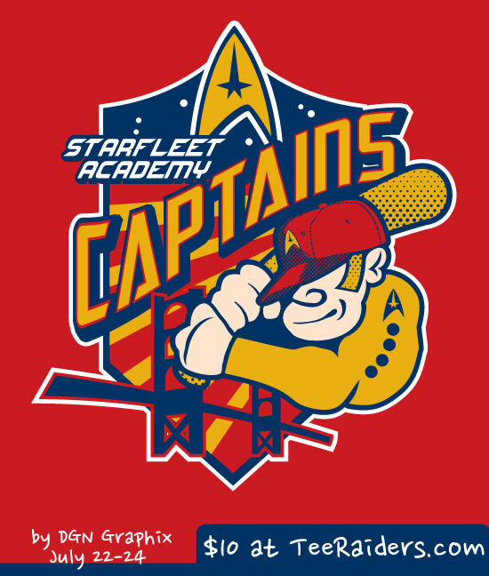 Starfleet Baseball by DGN Graphix | Star Trek parody shirt for only $10