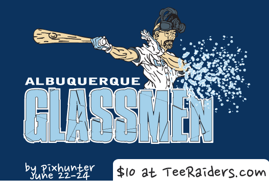 Breaking Glass by pixhunter | Breaking Bad sports parody shirt for only $10
